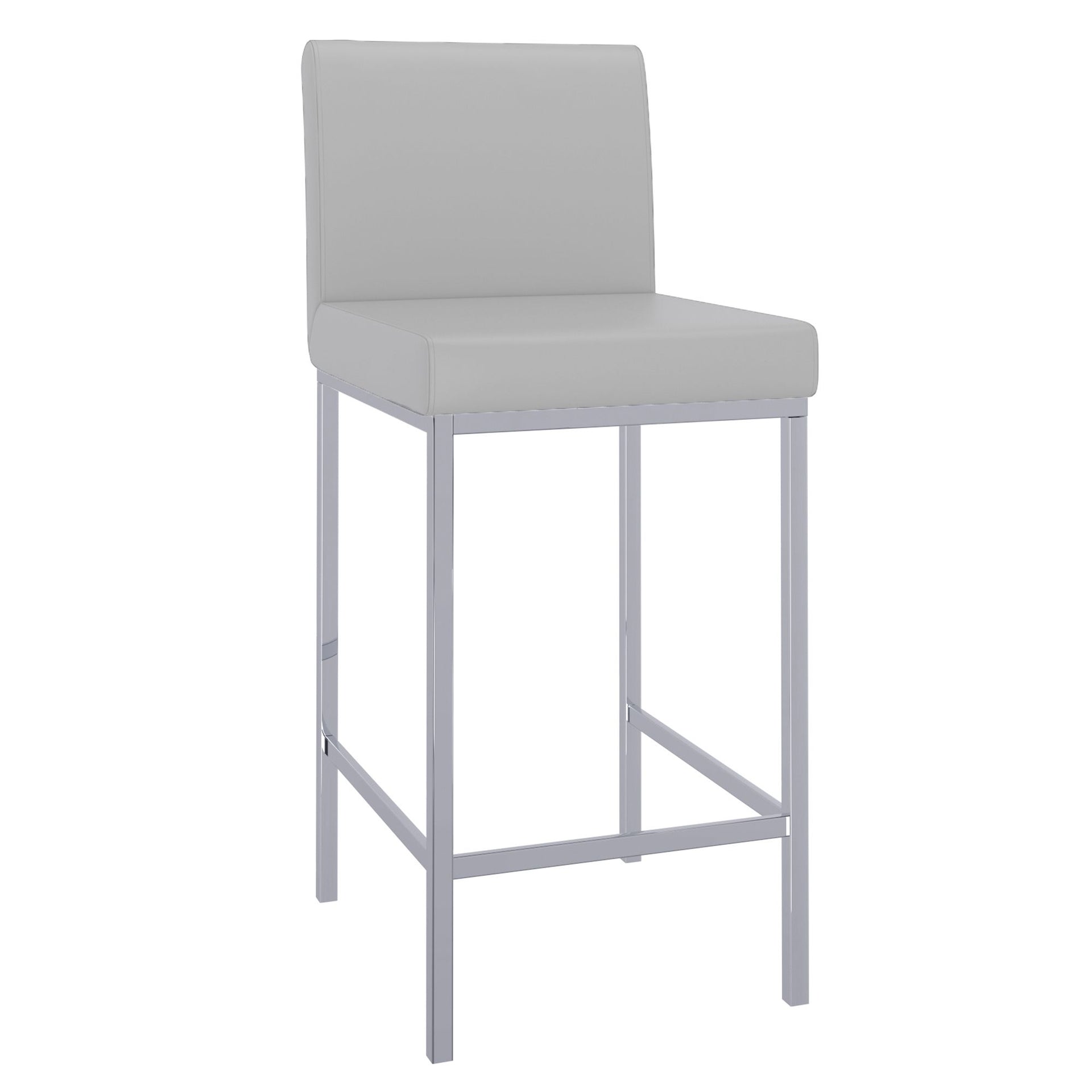 Porto Counter Stool - Set of Two Grey