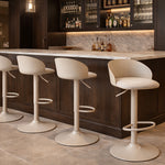 Lark Adjustable Air-lift Stool, Set of 2