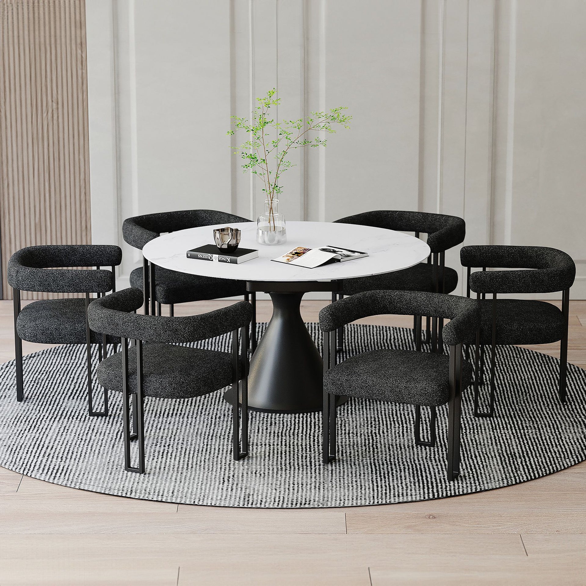 Calisto/Scarlet 7Pc Dining Set /