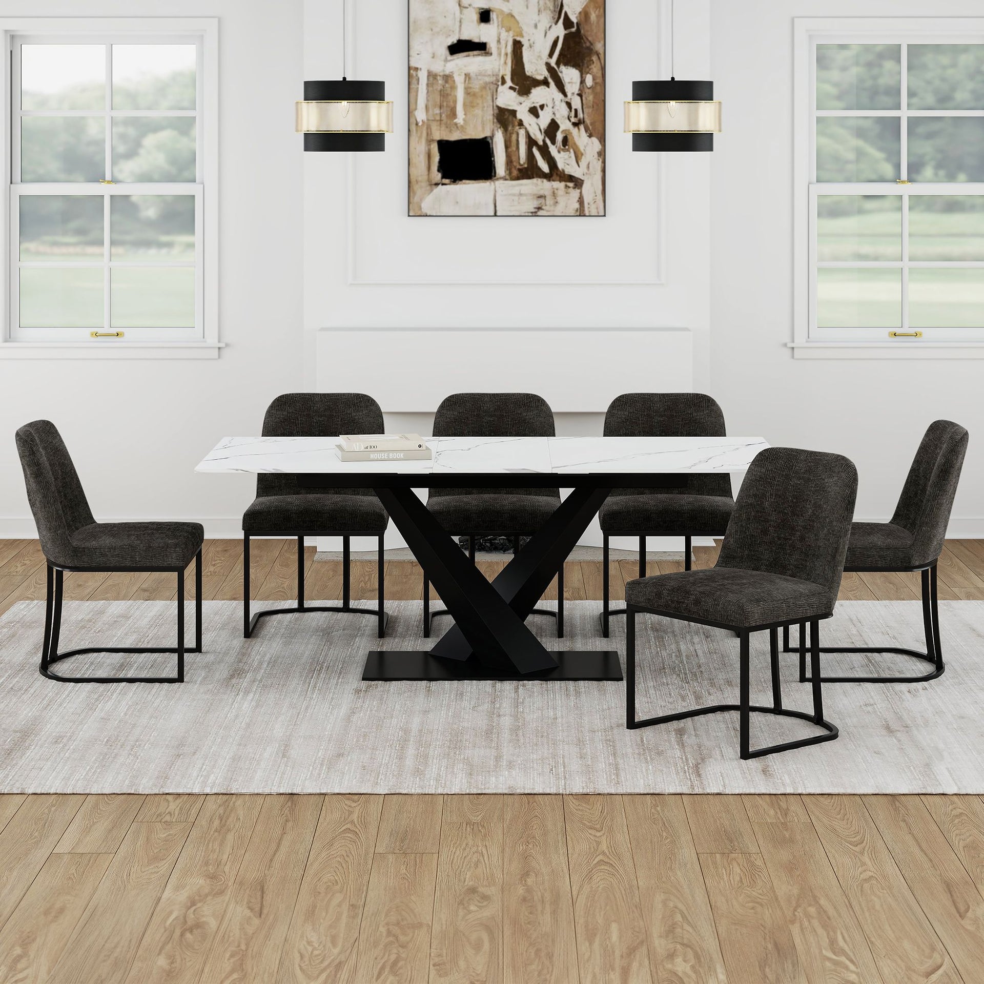 Julius/Dario 7Pc Dining Set