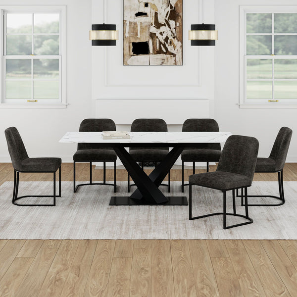 Julius / Dario Extension 7-Piece Dining Set