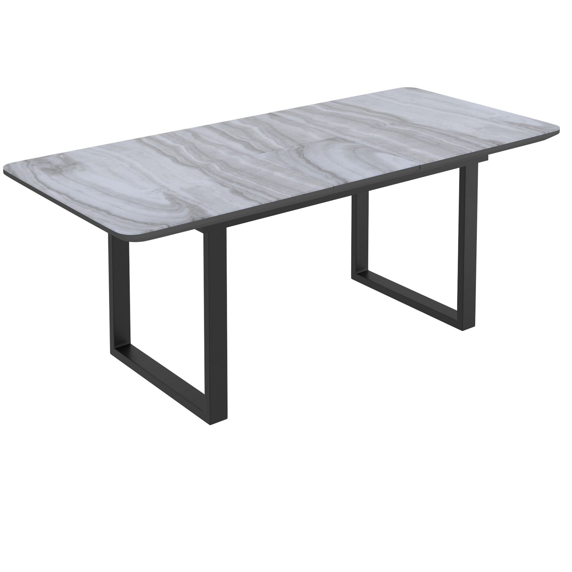 Gavin/Devo 7Pc Dining Set, Black
