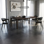 Whitley/Tamsin 7-Piece Dining Set - Mocha/Black And Dark Walnut