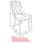 Stark / Antoine Dining Set - Gold