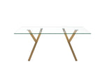 Stark / Cleo Dining Set - Gold
