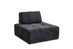 Lumen Modular Armless Chair - Black
