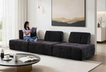 Lumen Modular Armless Chair - Black