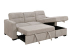 Kora Sectional Sleeper - Taupe