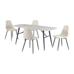 Owen Dining Set - White