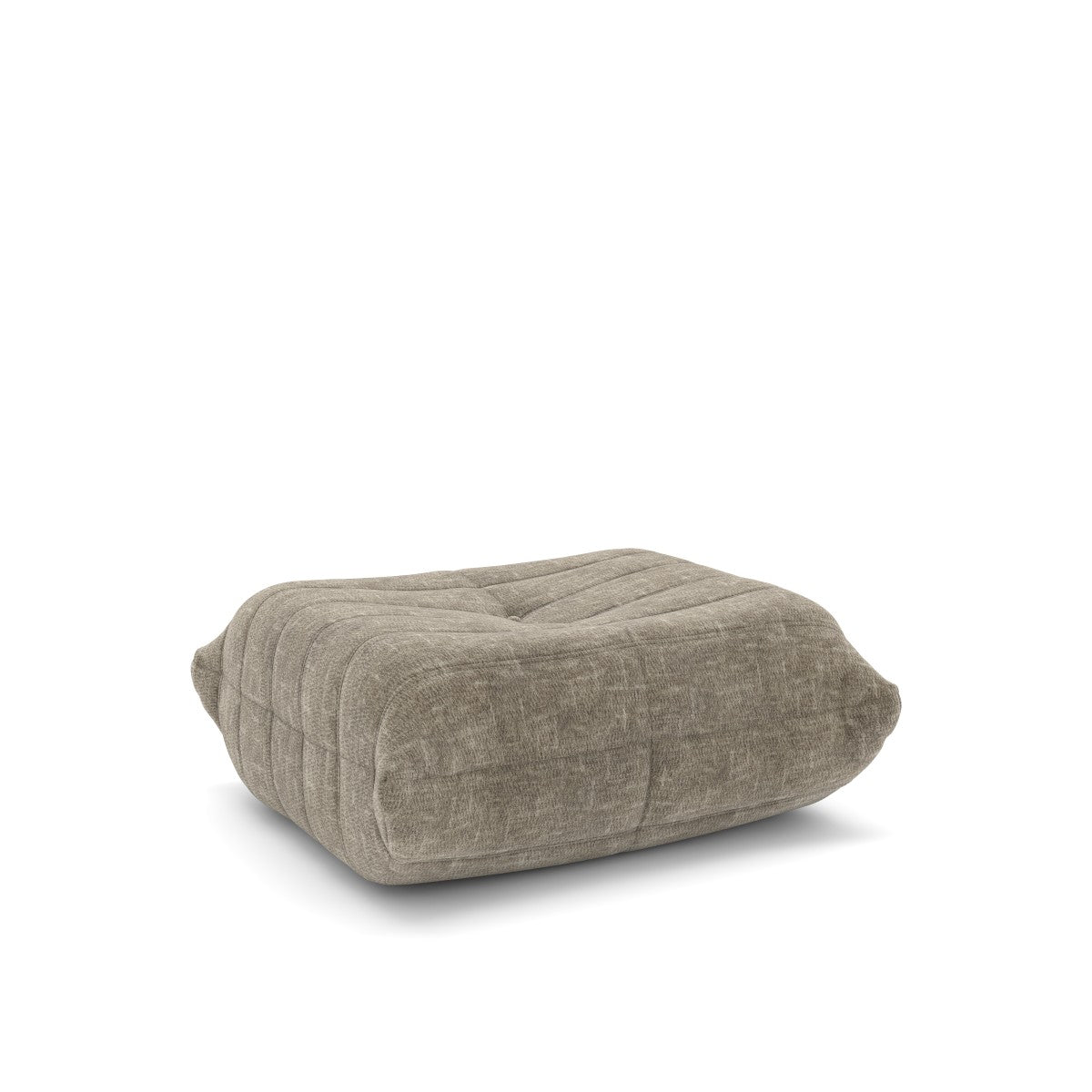 Dontae Ottoman - Dark Taupe