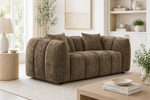 Kova Love Seat - Taupe