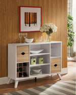 Liliana Buffet/Server Bar Cabinet - White