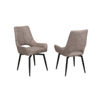Nathaniel Dining Chair - Brown (Set of 2)