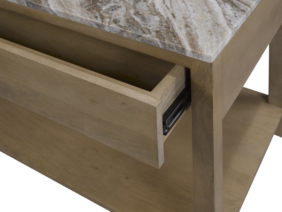 Tillie Night Stand - Marble Top