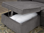 Soho Reversible Sectional Sofa - Grey