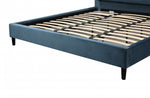 Zachariah Platform Bed - Grey