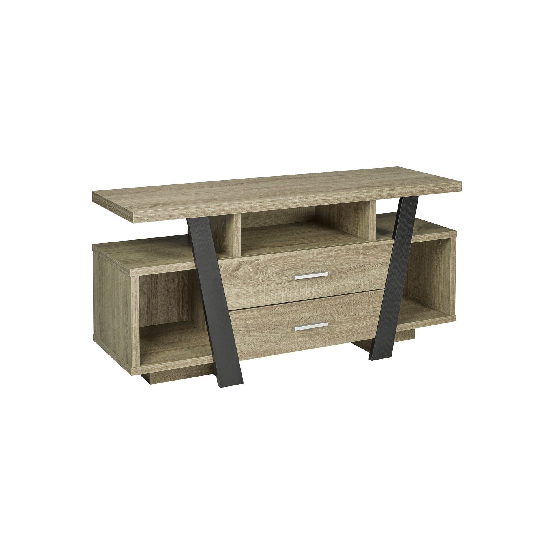 Marco 47'' TV Stand - Dark Taupe/Black