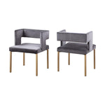 Anthony Dining Chair - Grey (Set of 2)