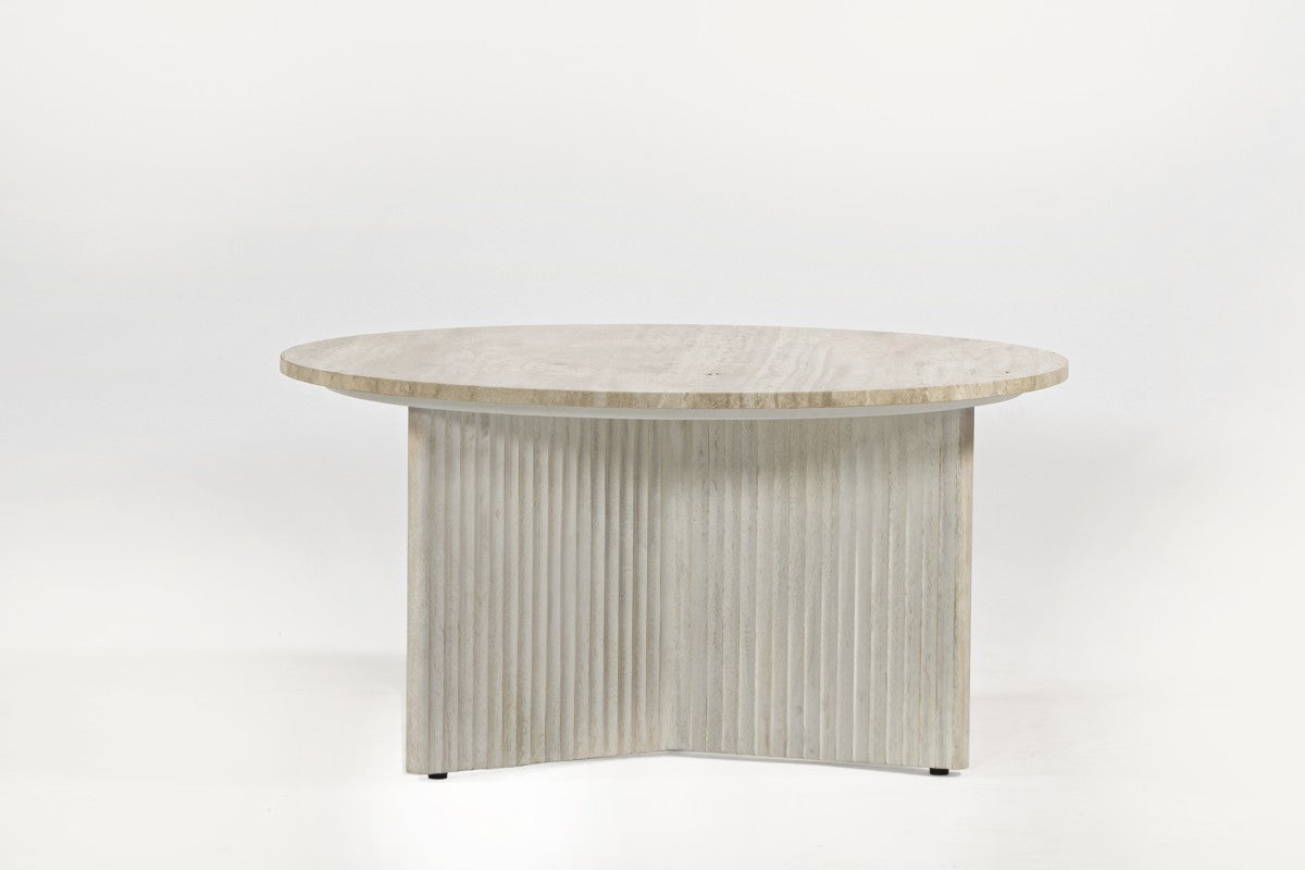 Madison Coffee Table, Travertine