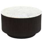 Fenwick Round Coffee Table w/Storage