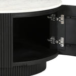 Fenwick Round Coffee Table w/Storage