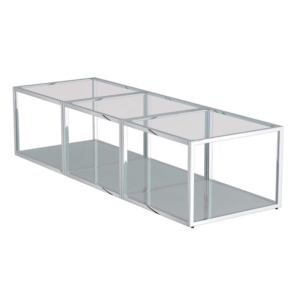 Casini Modular 3-Piece Coffee Table Set