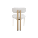 Luna Modern Dining Chair - White (Set of 2)