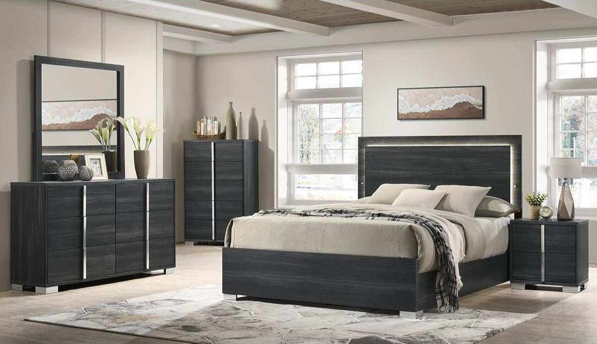 Freya Grey Bedroom Set