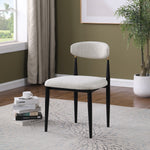 Devon Dining Chair (Set of 2) - Beige/Black