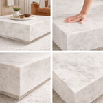 Roman Coffee Table - White