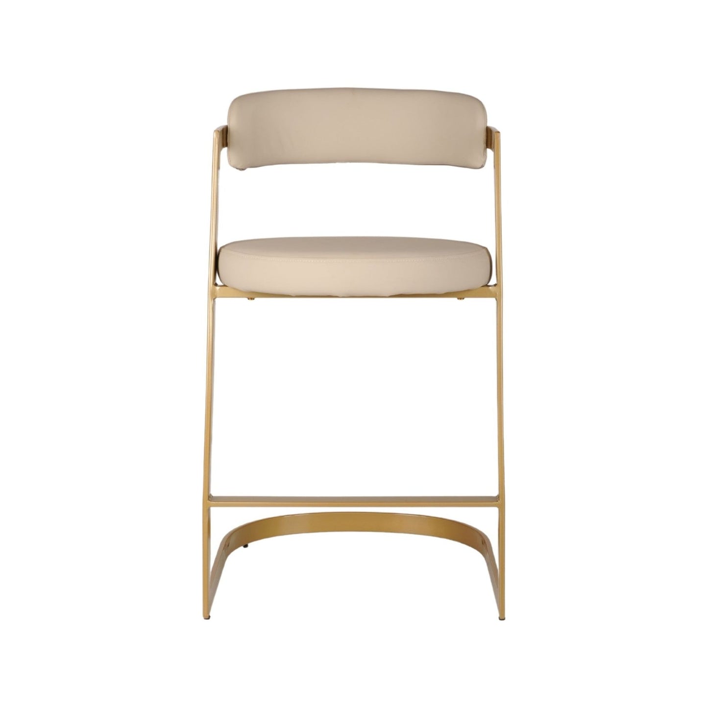 Thiago Counter Stool - Set Of 2, Gold