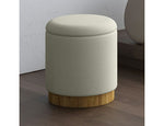 Sienna Storage Ottoman - Grey