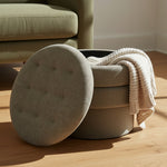 Larkin Round Storage Ottoman