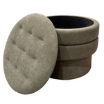 Larkin Round Storage Ottoman