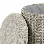 Lior Round Storage Ottoman