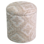 Noor Round Storage Ottoman