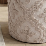 Noor Round Storage Ottoman