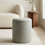 Rune Round Storage Ottoman