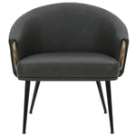 Zita Accent Chair - Charcoal