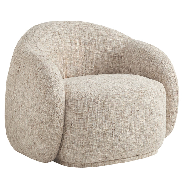 Vance Accent Chair - Beige Multi-tone