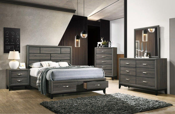Alexander Bedroom Series Upholstered Platform Bed