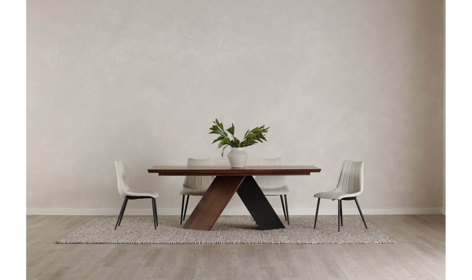 Axio Dining Table - Brown