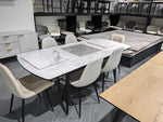 Fairfax Extension Dining Table - Dark Grey