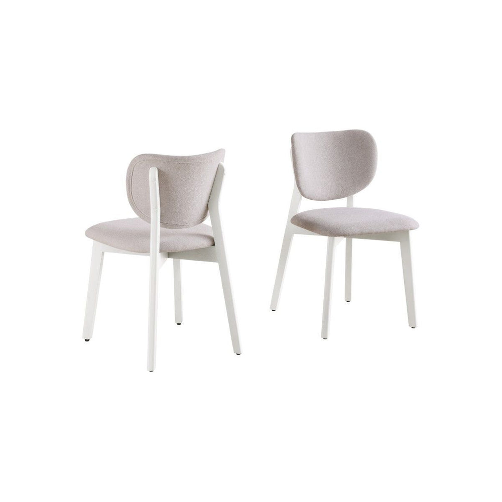 Durana Dining Chair - White (Set of 2)