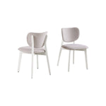 Durana Dining Chair - White (Set of 2)