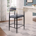 Anya Counter Stools - Grey