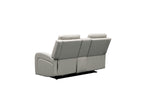 Oakwood Leather Power Recliner Love Seat