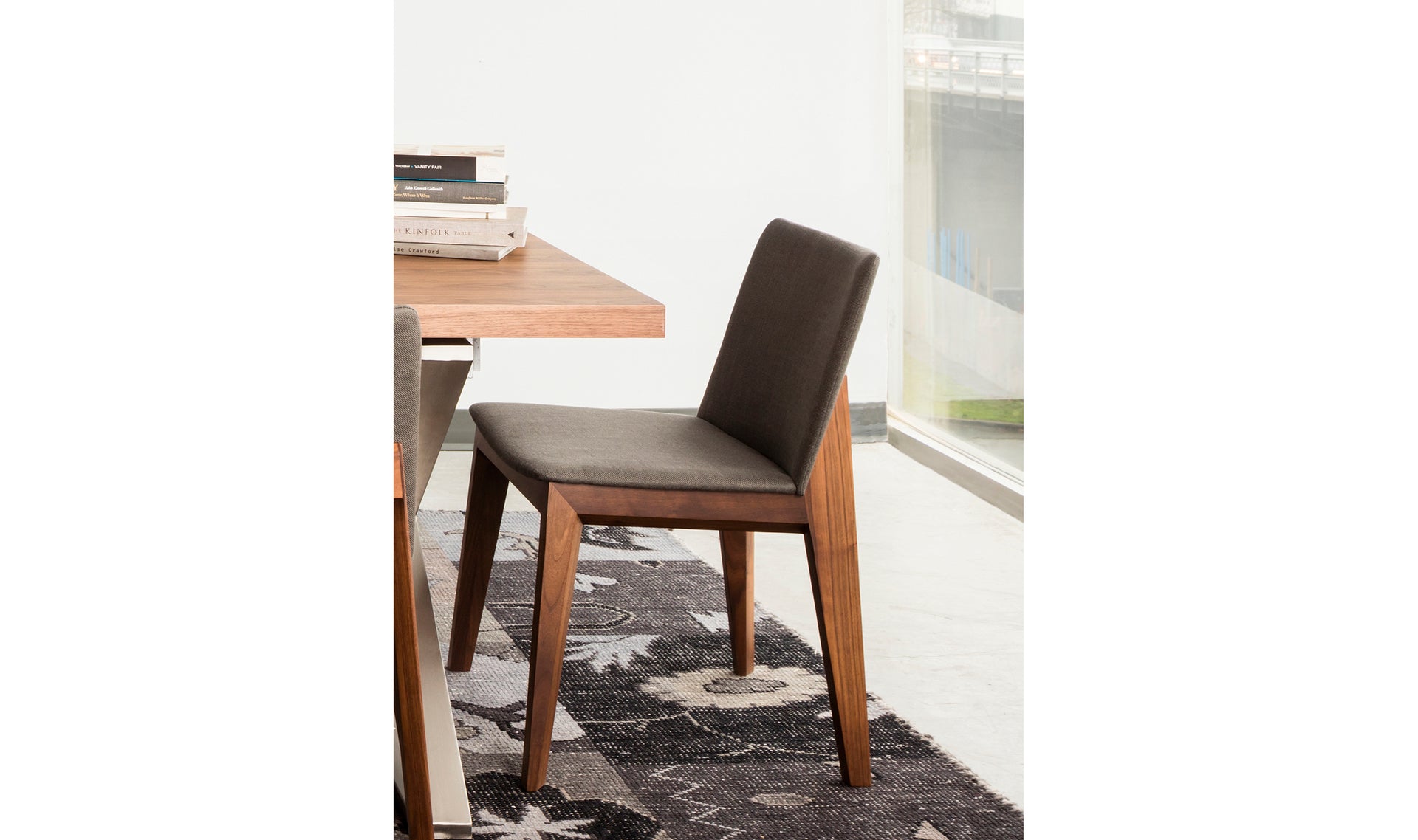 Deco Dining Chair - Dark Grey (Set of Two)