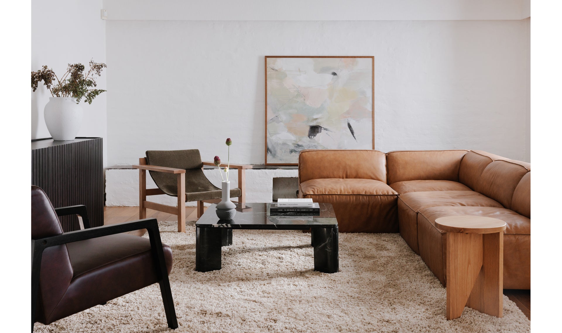 Grace Accent Table - Natural Oak