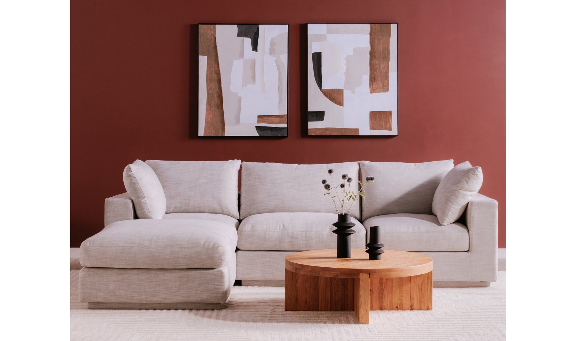 Folke Coffee Table - Round Natural